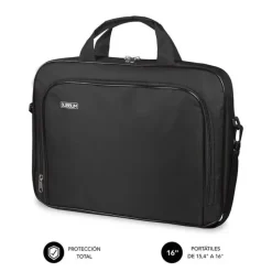 SUBBLIM MALETIN OXFORD RESISTENTE DE POLIESTER - INTERIOR ACOLCHADO Y REFORZADO - DOS COMPARTIMENTOS SEPARADOS - BOLSILLO EXTERIOR DE GRAN CAPACIDAD - CORREA DE HOMBRO AJUSTABLE Y DESMONTABLE