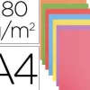 SUBCARPETA CARTULINA GIO DIN A4 COLORES PASTELES SURTIDOS 180 G/M2 PAQUETE DE 50 UNIDADES