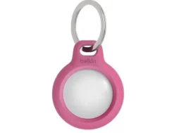 SUJETA-MOVIL BELKIN SECURE HOLDER WITH KEYRING ROSA
