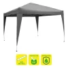 SUNGARDEN CARPA PLEGABLE ACERO 3X3M GRIS - COLOR BLANCO