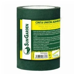 SUNGARDEN CINTA UNION ADHESIVA PARA INSTALACION CESPED ARTIFICIAL 0.15X10M - COLOR VERDE