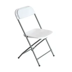 SUNGARDEN SILLA RESINA PLEGABLE 80X50X45CM - COLOR BLANCO