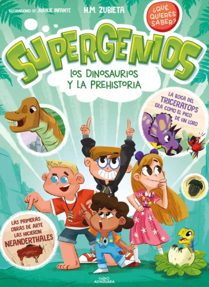 SUPERGENIOS 2 - LOS DINOSAURIOS Y LA PREHISTORIA (