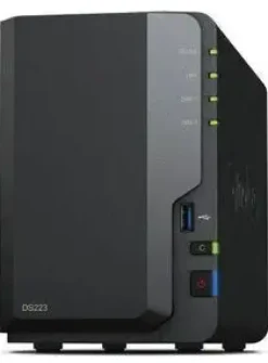 SYNOLOGY DISKSTATION PLATAFORMA DE GESTIÓN DE DATOS DS223 NAS