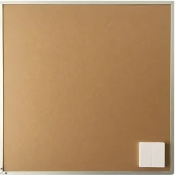 TABLERO CORCHO MAKRO ALUMINIO 350X350