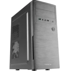 TACENS INITIOX CAJA SEMITORRE ATX, MICRO ATX, MINI-ITX - TAMAÑO HDD 2.5, 3.5, 5.25 - USB-A 2.0, USB-A 3.0 Y AUDIO - 1 VENTIADOR 120MM INSTALADO