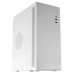 TACENS ORUMX500 MINITORRE SLIM ULTRA COMPACTA - ACERO ULTRA RESISTENTE - FUENTE SFX 500W - VENTILACION EFICIENTE - SOPORTE MICROATX/MINI-ITX - ALMACENAMIENTO VERSATIL - COLOR BLANCO
