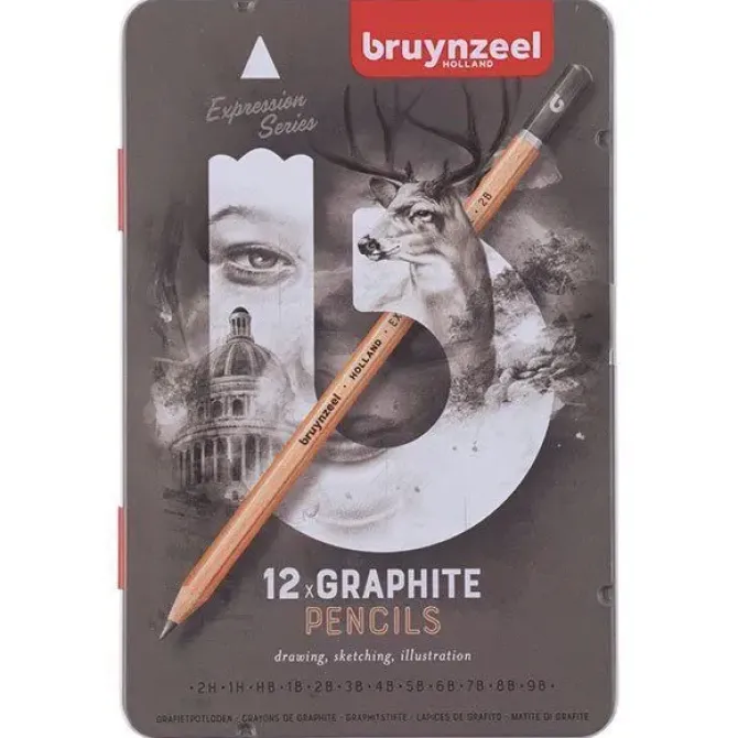 TALENS LAPIZ BRUYNZEEL GRAFITO SURT./EST.12U