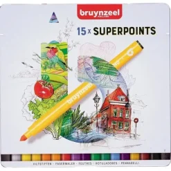 TALENS ROTULADOR TALENS SUPERPOINTS 15COL. 60324015 MAK649189