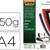 TAPA DE ENCUADERNACION FELLOWES DIN A4 CARTON BRILLO BLANCO CHROMOLUX 250 GR PACK DE 100 UNIDADES