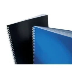 TAPA DE ENCUADERNAR GBC A4 0,8 MM PP OP. NEGRA (POLYCOVER) CAJA DE 50