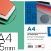 TAPA ENCUADERNACION LIDERPAPEL POLIPROPILENO A4 0.5 MM VERDE TRANSLUCIDO PAQUETE DE 100 UNIDADES