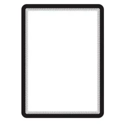 TARIFOLD MARCO PORTA ANUNCIOS MAGNETICO DIN A4 COLOR NERO PACK 2 UDS CS76183