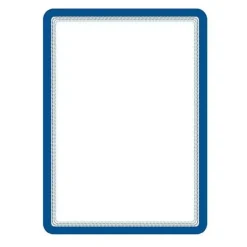 TARIFOLD MARCO PORTA ANUNCIOS ADHESIVO CIERRE MAGNETICO MAGNETICO DIN A4 COLOR AZUL PACK 2 UDS 944524