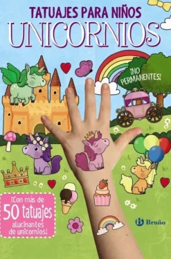 TATUAJES PARA NIÑOS. UNICORNIOS