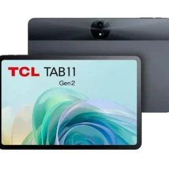 TCL TAB 11 GEN 2 TABLET PANTALLA 11 FHD - 256GB - RAM 6GB - WIFI, BLUETOOTH 5.0 - CAMARA PRINCIPAL 8MP - BATERIA DE 8000MAH - COLOR GRIS