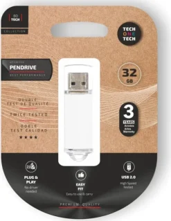TECHONETECH BASIC MEMORIA USB 2.0 32GB (PENDRIVE)