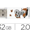 TECHONETECH BE ORIGINAL CALAVERA MOTO MEMORIA USB 2.0 32GB (PENDRIVE)