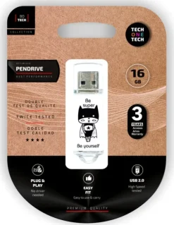 TECHONETECH BE SUPER MEMORIA USB 2.0 16GB (PENDRIVE)