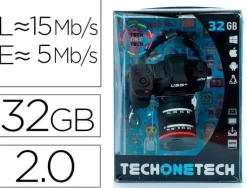 TECHONETECH CAMARA FOTOS MEMORIA USB 2.0 32GB (PENDRIVE)