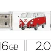 TECHONETECH CAMPER VAN VAN MEMORIA USB 2.0 16GB (PENDRIVE)