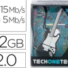 TECHONETECH GUITARRA BLACK & WHITE MEMORIA USB 2.0 32GB (PENDRIVE)