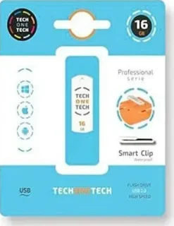 TECHONETECH PRO SMART CLIP MEMORIA USB 2.0 16GB (PENDRIVE)