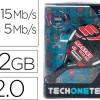 TECHONETECH RAQUETA PADEL ROJA MEMORIA USB 2.0 32GB (PENDRIVE)