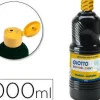 TEMPERA LIQUIDA GIOTTO ESCOLAR LAVABLE 1000 ML NEGRA