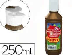 TEMPERA LIQUIDA JOVI ESCOLAR 250 ML MARRON