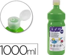 TEMPERA LIQUIDA LIDERPAPEL ESCOLAR 1000 ML VERDE
