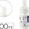 TEMPERA LIQUIDA LIDERPAPEL ESCOLAR 500 ML BLANCO
