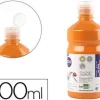 TEMPERA LIQUIDA LIDERPAPEL ESCOLAR 500 ML NARANJA