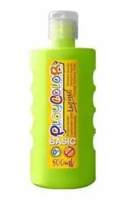 TEMPERA PLAYCOLOR LIQUID BASIC 500 ML VERDE CLARO