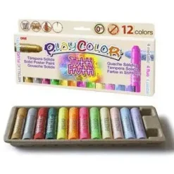 TEMPERA SOLIDA ONE ESTUCHE 12 COLORES TUTTI FRUTTI