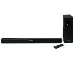 THOMSON SB350BTS BARRA DE SONIDO 300W CON SUBWOOFER BLUETOOTH 5.0 - LED DE COLORES LUMINOSOS - MANDO A DISTANCIA - COLOR NEGRO