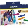 TIZA PASTEL MANLEY 36 COLORES SURTIDOS