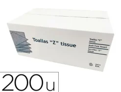 TOALLA DE PAPEL SECAMANOS DAHI Z ECOPASTA 2 CAPAS CAJA CON 20 PAQUETES DE 200 UNIDADES