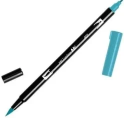TOMBOW ABT ROTULADOR 407 DOBLE PUNTA PINCEL Y PUNTA FINA 0,8MM COLOR 379 VERDE TIKI