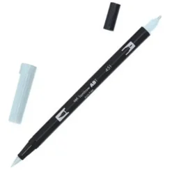 TOMBOW ABT ROTULADOR 451 DOBLE PUNTA PINCEL Y PUNTA FINA 0,8MM COLOR 451 AZUL CIELO