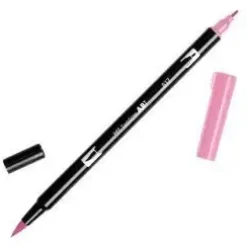 TOMBOW ABT ROTULADOR 817 DOBLE PUNTA PINCEL Y PUNTA FINA 0,8MM COLOR 817 ROSA MALVA