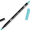 TOMBOW ABT ROTULADOR 401 DOBLE PUNTA PINCEL Y PUNTA FINA 0,8MM COLOR 401 AQUA AZUL AGUA