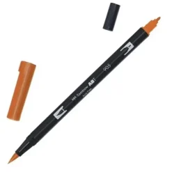TOMBOW ABT ROTULADOR 905 DOBLE PUNTA PINCEL Y PUNTA FINA 0,8MM COLOR 905 NARANJA ROJO