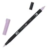 TOMBOW ABT ROTULADOR 673 DOBLE PUNTA PINCEL Y PUNTA FINA 0,8MM COLOR 673 MORADO ORQUIDEA