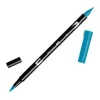 TOMBOW ROTULADOR 452 DOBLE PUNTA PINCEL Y PUNTA FINA 0,8MM COLOR 452 PROCESS BLUE