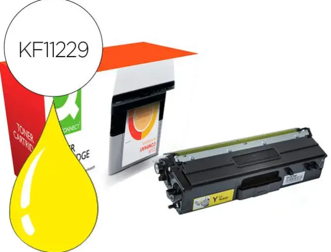 TONER COMPATIBLE Q-CONNECT BROTHER TN910Y HL-L9310 AMARILLO 9000 PAGINAS