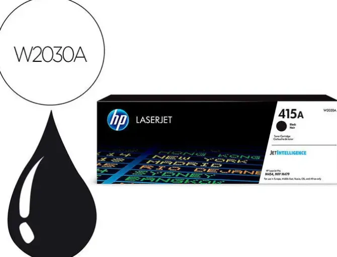 TONER HP 415A HP LASERJET PRO M454 / MFP M479 NEGRO 2400 PAGINAS
