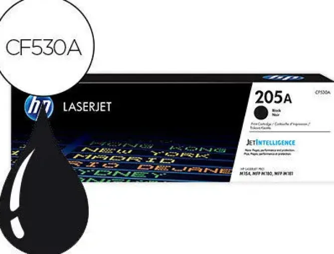 TONER HP 205A LASERJET M 154A / 154NW / MFP M180N / 181FW NEGRO 1100 PAGINAS