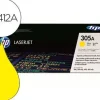 TONER HP 305A LASERJET M351/M451/M375/M475 AMARILLO - 2600 PAG -