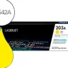 TONER HP 203A LASERJET PRO M254 / MFP M280 / MFP M281 AMARILLO 1300 PAGINAS